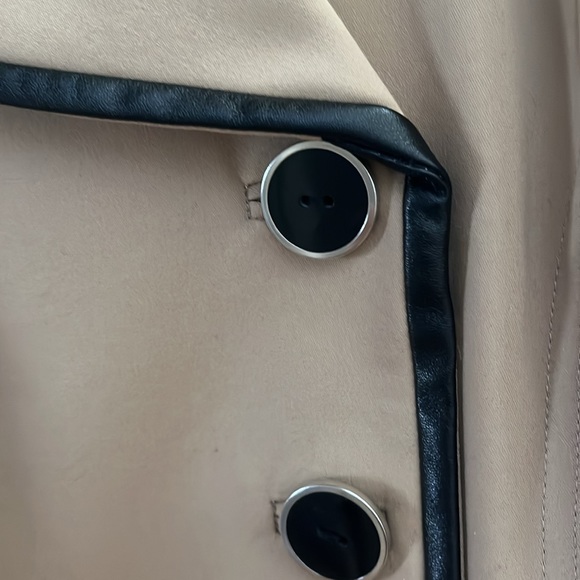 ELLE Ladies Trench with belt size 12 - Picture 4 of 9